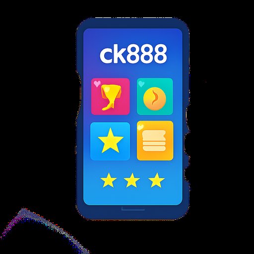 ck888 হাতে ধরা মোবাইলে গেম মেনু